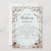 Rustic Nature-Inspired Holiday Kaart (Voorkant)