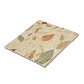 Rustic Nature-Inspired Leaf - Botanical Art (3) Tegeltje (Zijkant)