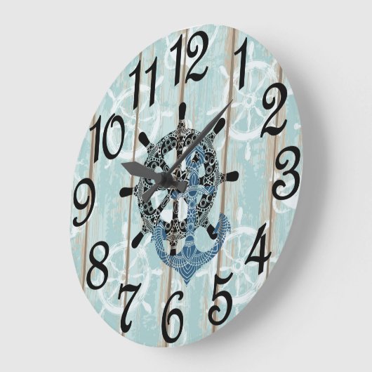 Rustic Nautical   Grote Klok (Hoek)