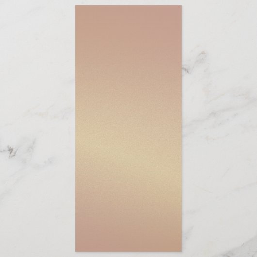 Rustic Navy Blauwe Huwelijk Menu (Achterkant)