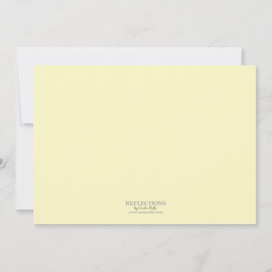 Rustic Navy Blue Sunflower|Daisy Rehearsal Dinner Kaart (Achterkant)