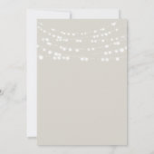 Rustic Navy Bourgondië Bloemen Huwelijksuitnodigin Kaart (Achterkant)