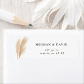 Rustic Neutral Earthy Boho Pampas Grass Wedding La Etiket (Insitu)