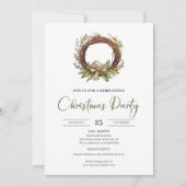 Rustic Neutral Earthy Cozy Watercolor Minimalist  Kaart (Voorkant)