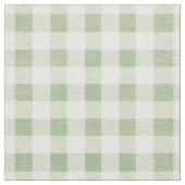 Rustic Neutral Sage Gingham Buffalo Pset Stof (Swatch)