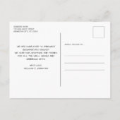 Rustic New Baby Chalkboard 3 Fotogeboorte Aankondigingskaart (Achterkant)