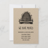 Rustic Nieuw startadres |Verplaatsingsaankondiging