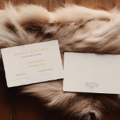 Rustic Noel Christmas RSVP Card | Elegant  Kaartje