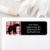 Rustic Northwood Black Beer Silhouette op beton Etiket (Insitu)