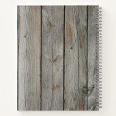 Rustic Nubble Lighthouse Notitieboek (Achterkant)