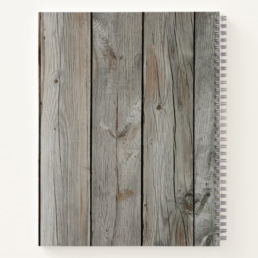 Rustic Nubble Lighthouse Notitieboek (Achterkant)