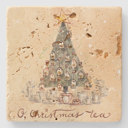 Rustic O, Kerstthee Onderzetter (Voorkant)