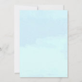 Rustic Oak Tree Autumn Engagement Party Kaart (Achterkant)