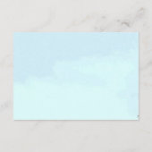 Rustic Oak Tree Autumn Wedding Details Informatiekaartje (Achterkant)