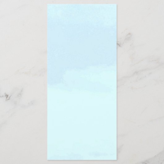 Rustic Oak Tree Autumn Wedding Menu (Achterkant)