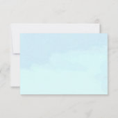 Rustic Oak Tree Autumn Wedding RSVP Kaartje (Achterkant)