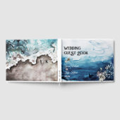 Rustic Ocean Wedding Guest Book Gastenboek (Volledig)