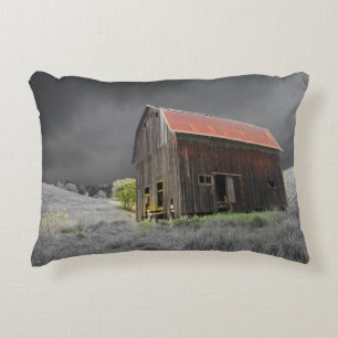 Rustic Old Barn Farmhouse Fotografie Accent Kussen