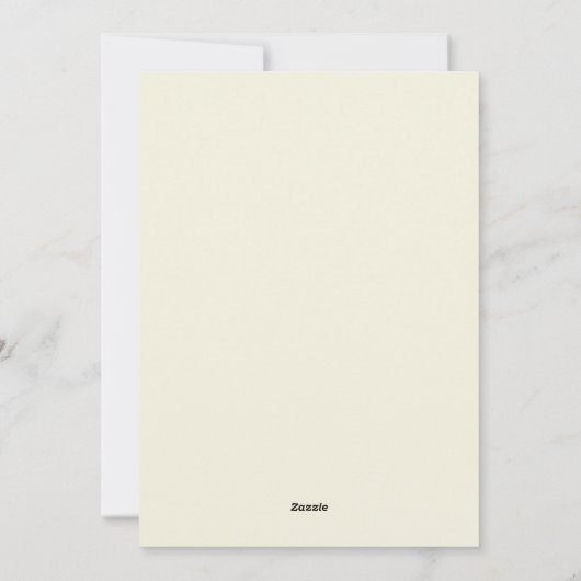 Rustic Old Paper Handgetekend Script Photo Holiday Feestdagenkaart (Achterkant)