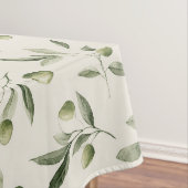 Rustic Olive Branch Mediterranean Pattern Tafelkleed (Voorbeeld)