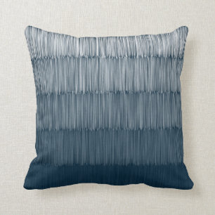Rustic Ombre Navy Kussen