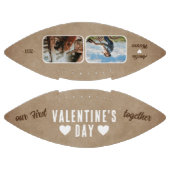 Rustic onze eerste Valentijnsdag samen 2 Foto American Football (Panelen)