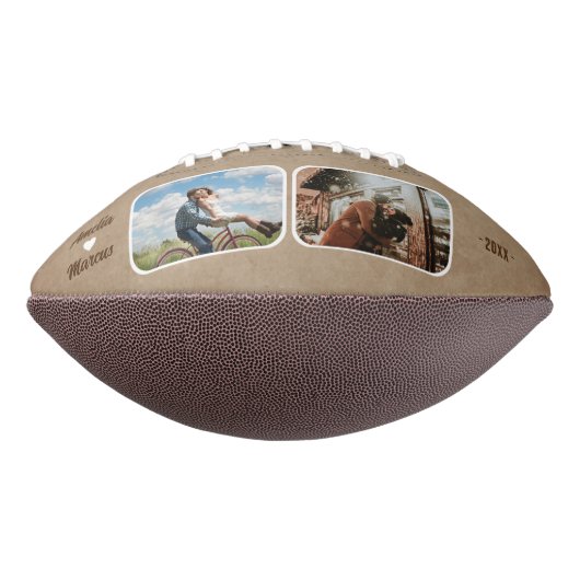 Rustic onze eerste Valentijnsdag samen 2 Foto American Football (Gedraaid 90)