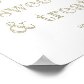 Rustic Orange Grove "Sweets & Treats" Sign Poster (Hoek)