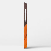 Rustic Oranje Daisy en Barn Wood Case-Mate iPhone Case (Achterkant / Links)