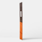 Rustic Oranje Daisy en Barn Wood Case-Mate iPhone Case (Achterkant / Rechts)