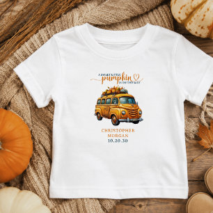 Rustic Oranje Truck Kleine Pompoen Baby Shower