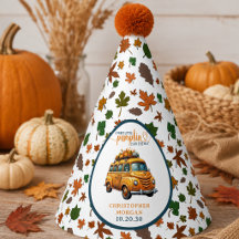 Rustic Oranje Truck Kleine Pompoen Baby Shower