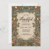Rustic Orchard Thanksgiving Celebration Kaart (Voorkant)
