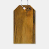 Rustic Orchid Elegance Country Weddenschap Favor T Cadeaulabel (Achterkant)