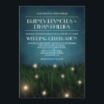 Rustic Outdoor Garden Firefly Wedding Invitations Kaart<br><div class="desc">Rustic Outdoor Garden Firefly Wedding Invitations - kenmerkt een nachtelijke achtergrond met gras en vuurvliegjes.</div>