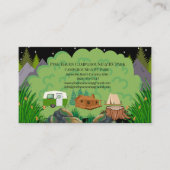 Rustic Outdoor RV Park Campground Design Visitekaartje (Voorkant)