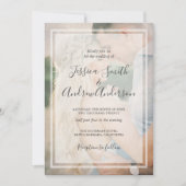 Rustic overlay voor uitnodiging voor het huwelijk (Voorkant)