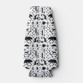 Rustic Owl Beer Deer Fox Woodland Createpatroon Flesjeskoeler (Voorkant)