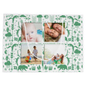 Rustic Owl Beer Deer Fox Woodland Createpatroon Groot Cadeauzakje (Achterkant)