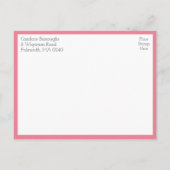 Rustic Owl Couple Boho Country Engagement Party Uitnodiging Briefkaart (Achterkant)