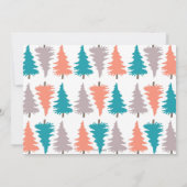 Rustic Owl Forest Kids Birthday Party Kaart (Achterkant)