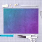  Rustic Paars Blue Grunge Pattern Tissuepapier (Craft)