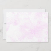 Rustic Palm Beach Bridal Shower Invitations Kaart (Achterkant)