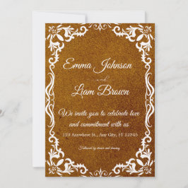 Rustic Papel Picado Mexican Wedding Invitation Kaart