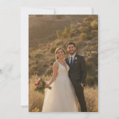 Rustic Papel Picado Mexican Wedding Invitation Kaart (Achterkant)