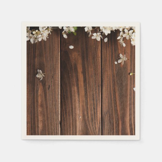 Rustic-papierset van 50+ servet (Voorkant)