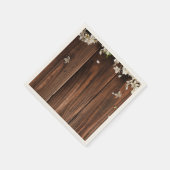Rustic-papierset van 50+ servet (Hoek)
