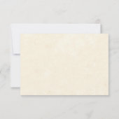 Rustic Paradise RSVP Response Kaart (Achterkant)