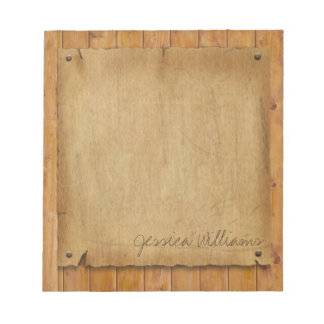 Rustic Parchment Notitieblok