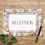 Rustic Pastel April Waterverf Floral Wedding Informatiekaartje<br><div class="desc">Dit prachtige florale lijst is gevuld met blauw, geel, wit, roze en lavender waterverf bloemen en groen. De centrumsectie wordt omringd door een dubbel lijst tussenvoegsel. Deze kaart is prachtig en elegant en maakt deel uit van de Waterverf Floral Wedding Suite van de Rustic Pastel April van de Eenvoudig Farmhouse...</div>